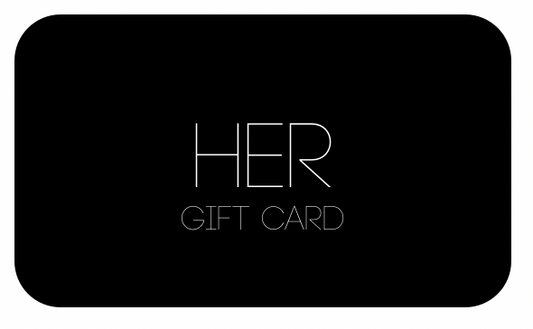 HER gift card