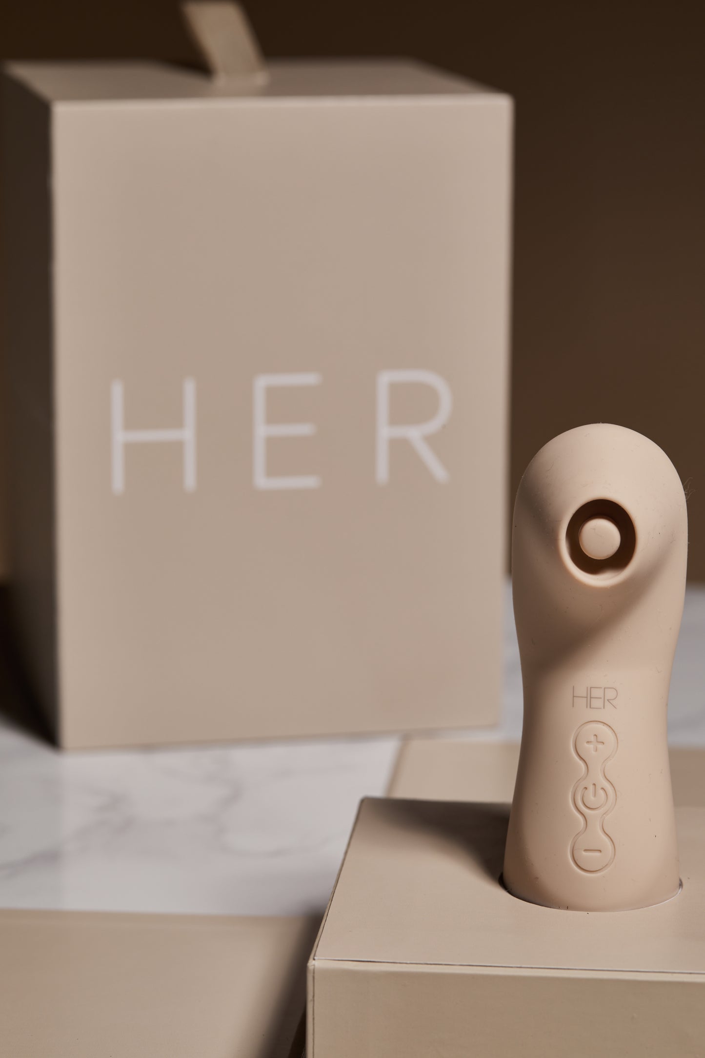 Our mini sucking vibrator from our Baecay Collection is designed for external stimulation and can be used solo or with a partner.   This super smooth vibrator is 100% water-resistant and made with 100% platinum-grade silicone (RoHs passed / FDA grade). With a runtime of up to 2.5 hours, this device is charged via USB and is discreet enough to take anywhere. 